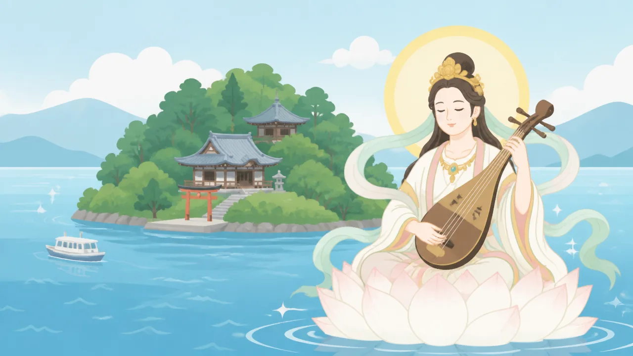 琵琶湖弁財天の由来と伝説とは？竹生島に伝わる歴史と物語を解説