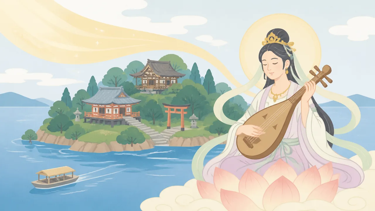 琵琶湖弁財天の由来と伝説とは？竹生島に伝わる歴史と物語を解説